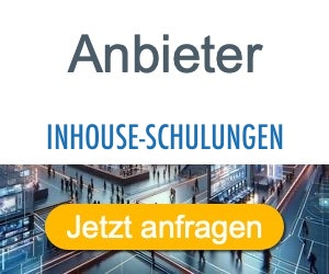 inhouse-schulungen Anbieter Hersteller 