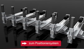 Positioniersystem mit geringem Bauraum für die Montage komplexer Bauteile