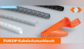 PLIOZIP-Kabelschutzschlauch: schnelle und innovative Installation