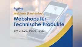 3.2., Webinar (gratis): Webshop Software für Technische Produkte