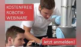 KOSTENFREIE WEBINAR-REIHE „AUTOMATISIEREN MIT ROBOTERN”