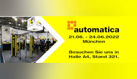 Maschinenschutz live erleben mit Axelent auf der automatica 2022