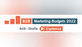 Ergebnisse der Studie „B2B-Marketing-Budgets 2022“