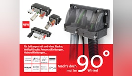 Mit dem Stecker durch die Wand – im 90° Winkel!